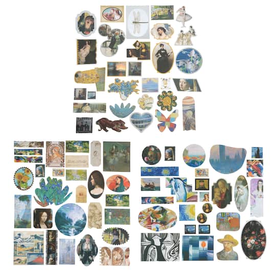 12 Pack: Famous Art Ephemera by Recollections™